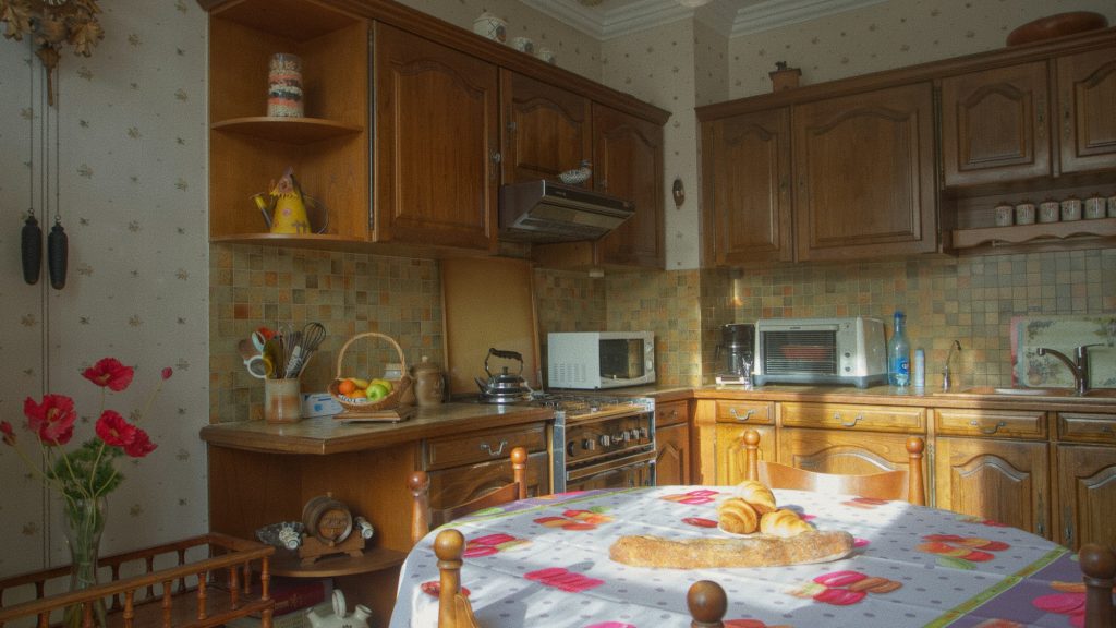 Kitchen before interior design
